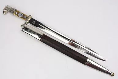 SOLD - Police Parade Bayonet (032321-17)