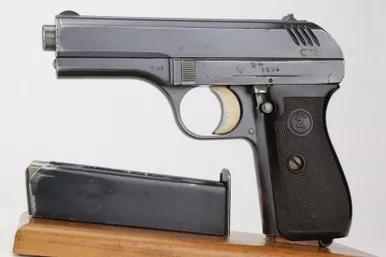 SOLD - Pre-German Occupation "Ceska" CZ 27 - Police Marked