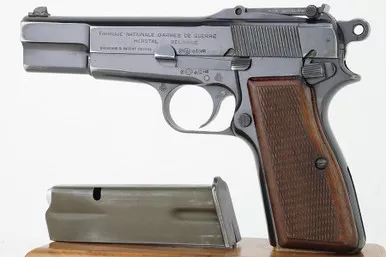 SOLD - Pre-WW2 FN Browning High power - Slotted Frame