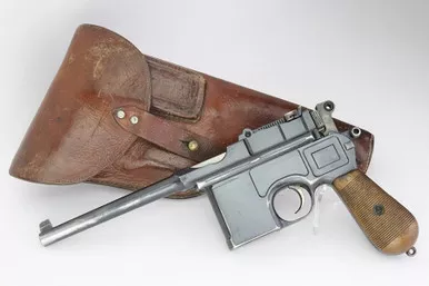 SOLD - Prewar Commercial Mauser C96 Rig - 1905 Mfg