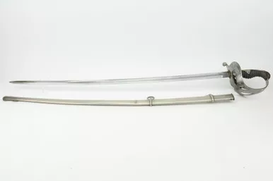 SOLD - Prussian Cavalry Saber With Etched Blade