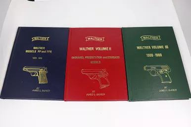 SOLD - Rankin's 3 Volume Walther Book Set - Signed (LG032924-08)