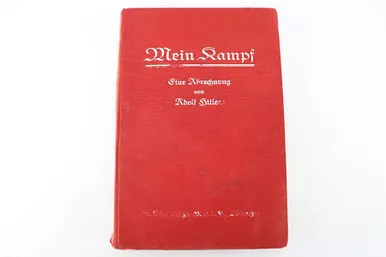 SOLD - Rare 1926 1st Edition of Mein Kampf