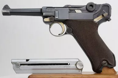SOLD - Rare 1937 Krieghoff Luger - Matching Magazine (7026 - 29379)