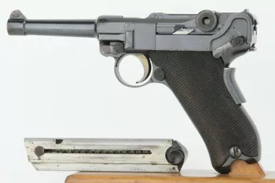 SOLD - Rare 4" DWM Model 1906 "American Eagle" Luger - 9mm