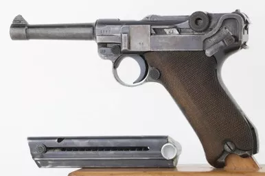 SOLD - Rare 41/42 Code Mauser Luger - Shooter Grade (6593n - 34713 - RJ)