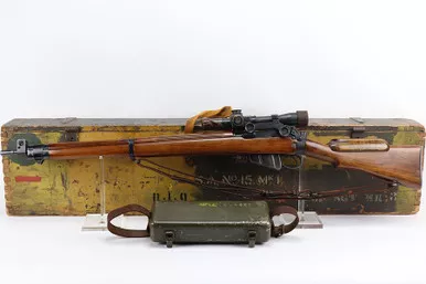 SOLD - Rare, Awesome British No.4 Mk I(T) Enfield Sniper Rifle