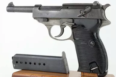 SOLD- Rare Dual-Tone Mauser P.38 - Police Eagle/F