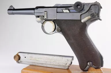 SOLD - Rare DWM American Eagle Luger - A.F. Stoeger Marked