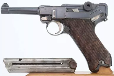 SOLD - Rare DWM Luger Rig - Finnish Prison Guard