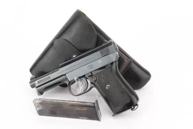SOLD - Rare, Early Nazi Kriegsmarine Mauser Model 1914/34 Rig - In Axis Pistols Book