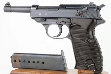 SOLD - Rare, End-of-War Put-Together Mauser / Walter P.38 - Blued Finish (NSN - 30359)