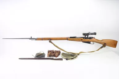 SOLD - Rare, Excellent Hungarian M52 Mosin Nagant Sniper Rifle
