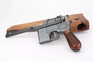 SOLD - Rare, Excellent Norwegian Contract Mauser C96 Rig - Matching Stock
