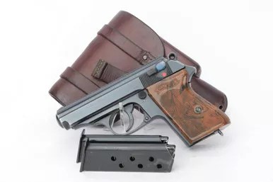 SOLD - Rare Luftwaffe-Contract Walther PPK Rig - Matching Magazine