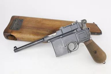 SOLD - Rare Mauser C96 Cone Hammer - Matching Stock