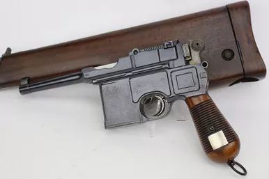 SOLD - Rare Mauser C96 Conehammer Rig - Matching Stock (080823-6)