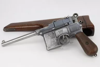 SOLD - Rare Mauser C96 Rig - Large Ring, Shallow Panel (33749 - 29159)