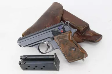 SOLD - Rare Million-Series Walther PPK Rig - Police Eagle/C