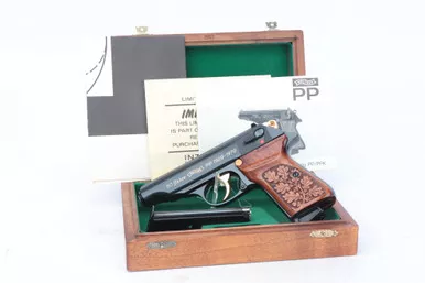 SOLD - Rare, Mint, Cased Walther PP - 50th Anniversary