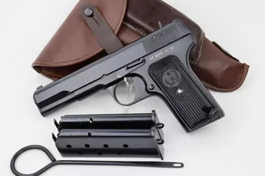 SOLD - Rare, Mint Hungarian TT-33 Rig - Two Matching Mags