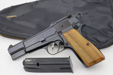 SOLD - Rare, Mint T-Series Browning Hi Power - Tangent Sight (T259924 - 27819)