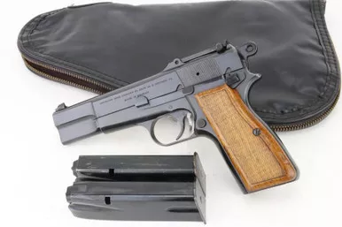 SOLD - Rare, Minty T-Series Browning Hi Power - Tangent Sight