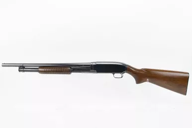 SOLD - Rare, Minty Winchester Model 12 Riot Shotgun