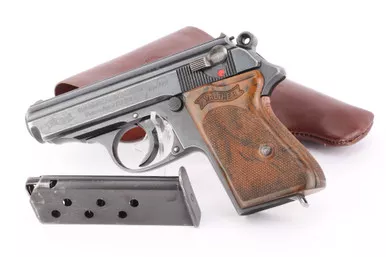 SOLD - Rare, Muzzle-Numbered, SS Contract Walther PPK Rig - Near-Matching Magazine