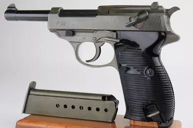 SOLD - Rare Nazi Mauser P.38 - svw 45 (3530e - 18230)