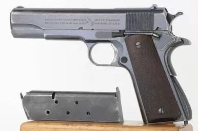 SOLD - Rare Transitional Colt 1911A1 - 1924 Mfg