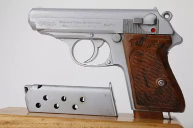 SOLD - Rare Walther PPK - Verchromt Finish