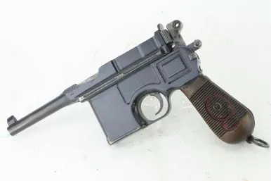 SOLD - Red 9 Mauser C96 - Nazi Police Rework? (123508 - 30909)