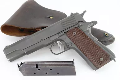 SOLD - Remington Rand M1911A1 Rig - Scarce 2nd Variation (989512 - 28717)