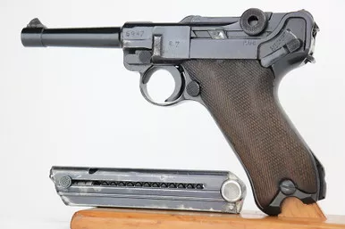 SOLD - Reworked "VoPo" Luger (6987b - 25265)