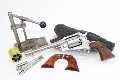 SOLD - Ruger Old Army Black Powder Revolver Rig - With Loader