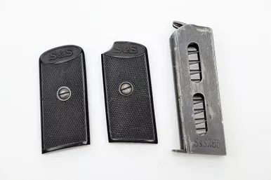 SOLD - Sauer M1913 Grips & Magazine