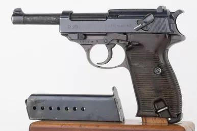 SOLD - Scarce 1943 Walther (ac) P.38 - "Straight Line" Variation