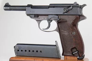 SOLD - Scarce AC 45 Walther P.38 - Capital A Suffix (1735A - 23450)