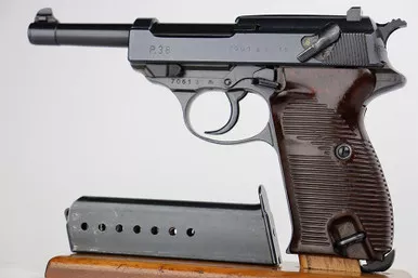 SOLD - Scarce AC 45 Walther P.38 - Capital A Suffix (7061A - 26544)