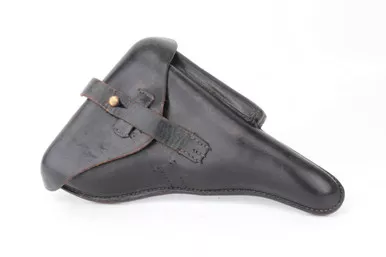 SOLD - Scarce Akah Luger Holster - Police Conversion