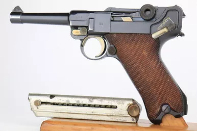 SOLD - Scarce DWM "Sneak" Police Luger (2655u - 26568)
