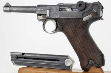 SOLD - Scarce DWM "Sneak" Police Luger (3087s - 28741)
