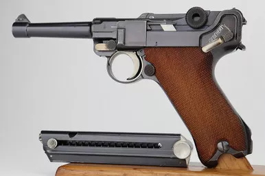SOLD - Scarce DWM "Sneak" Police Luger (5174t - 25901)
