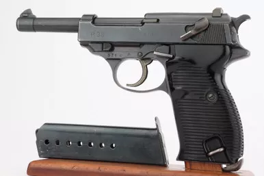 SOLD - Scarce, End-of-War AC 45 Walther P.38 - Matching "c" Serial Block