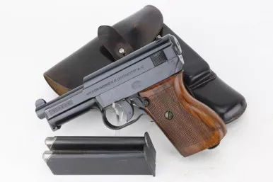 SOLD - Scarce, German Military Army Mauser Model 1934 - Listed in Jan Still's Axis Pistols