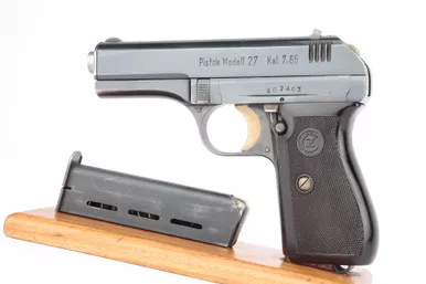 SOLD - Scarce, High Polish Police Eagle/K CZ Model 27