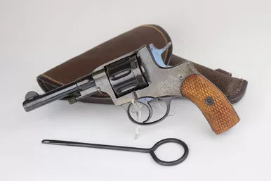 SOLD - Scarce Imperial Nagant M1895 Rig - Capture Document
