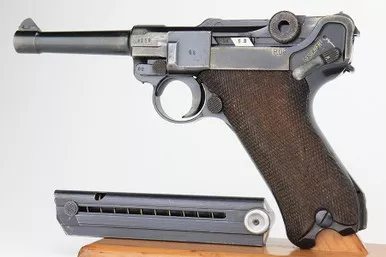 SOLD - Scarce Nazi Mauser Luger - 41/42 Code (8668n - 24001)