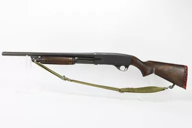 SOLD - Scarce Stevens Model 77E Riot Shotgun - Vietnam War (54484 - 27744)
